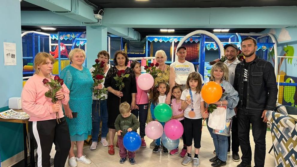 Мастер-класс для воспитанников кисловодского детского дома провёл олимпийский чемпион