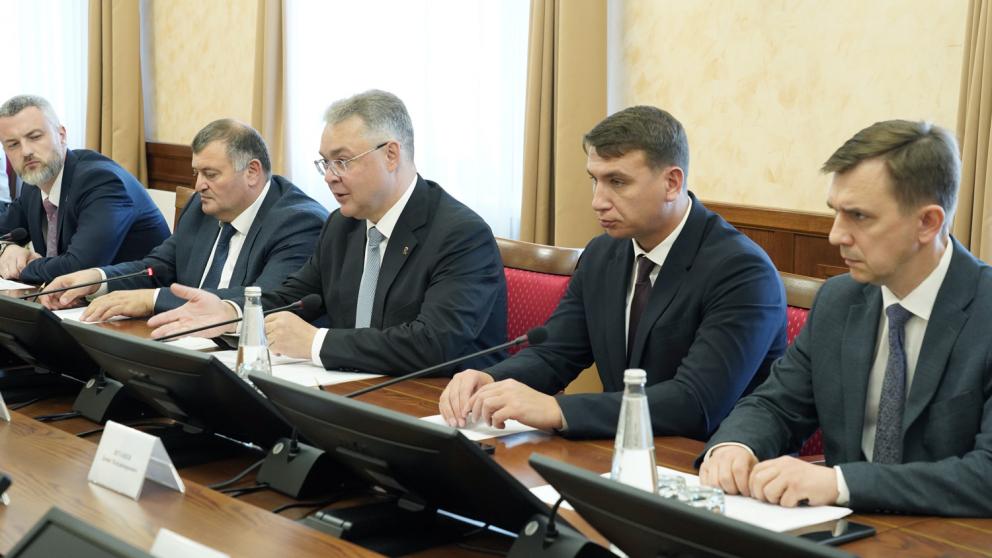 Губернатор Ставрополья и глава ВТБ обсудили проекты водоснабжения края