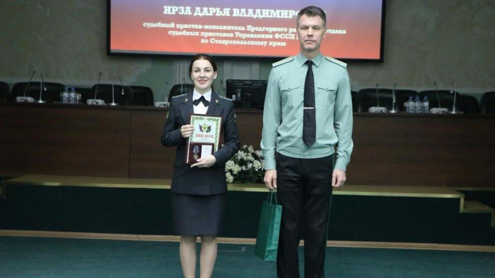 Лучший судебный пристав России по взысканию алиментов работает в Предгорном районе