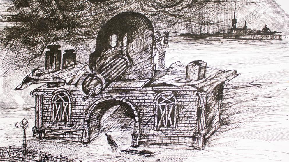 Передвижная художественная выставка стала событием для жителей Прасковеи