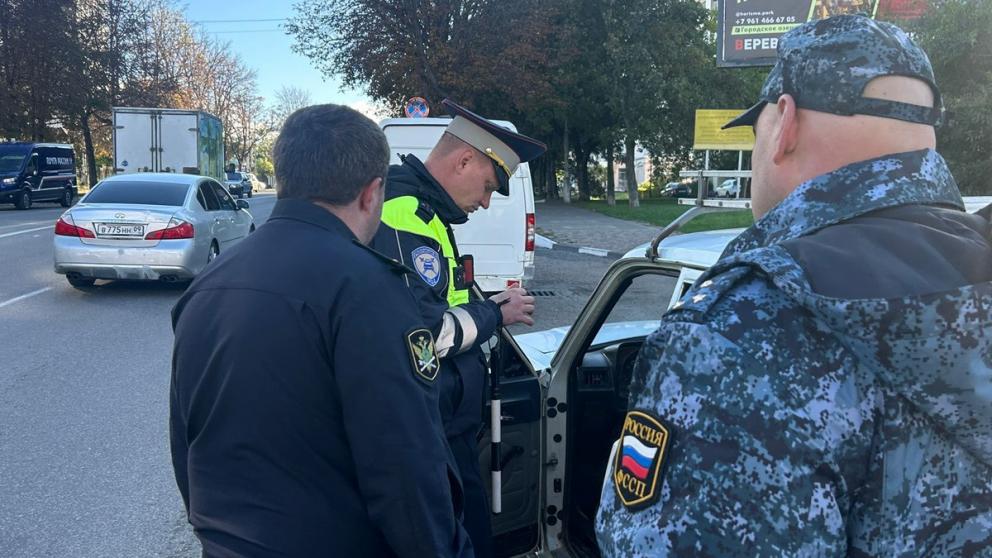 В Кисловодске выявили должников на 1 млн рублей во время «дорожного» рейда