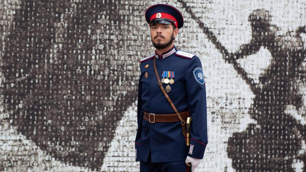 Ведущий солист ансамбля «Ставрополье» принял участие в параде Победы в Москве