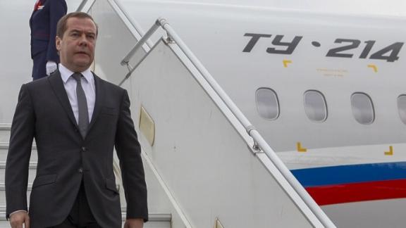 На Ставрополье с рабочим визитом прибыл Дмитрий Медведев