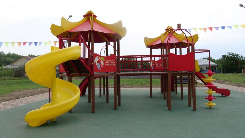 В хуторе Андреевском построят детскую площадку по программе инициативного бюджетирования