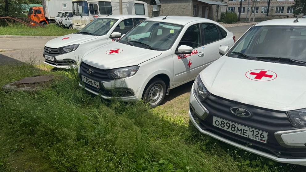 На Ставрополье обновили автопарк районной больницы
