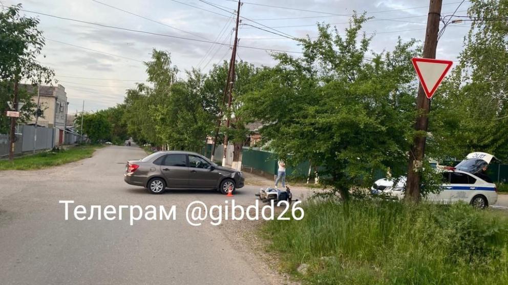 Подросток на скутере устроил ДТП в Минеральных Водах