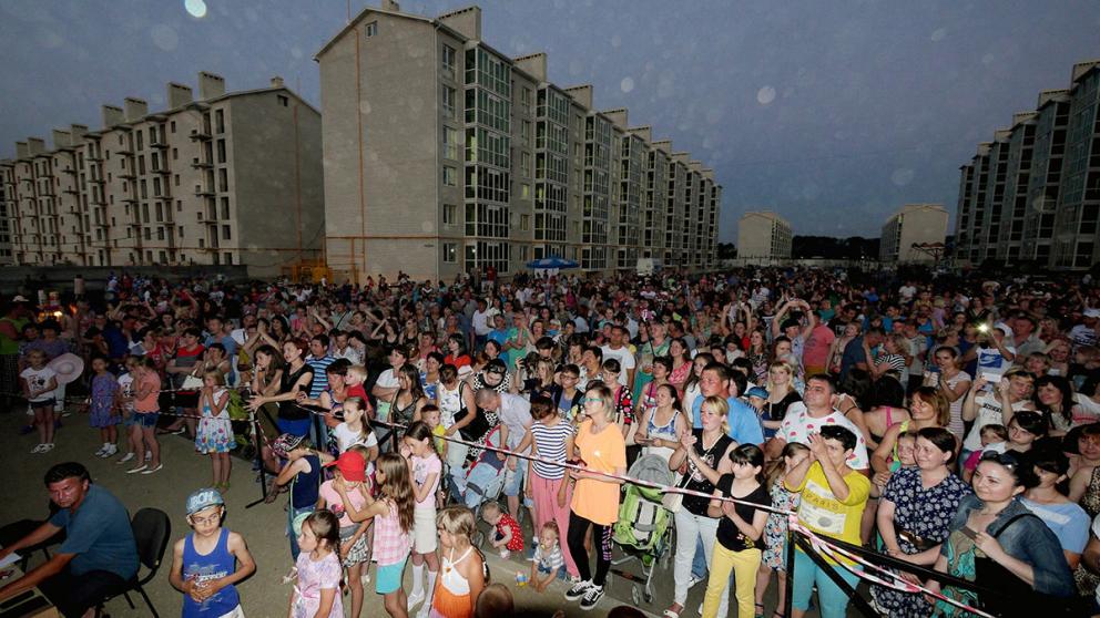 Большой концерт в «Гармонии» привлек почти пять тысяч человек