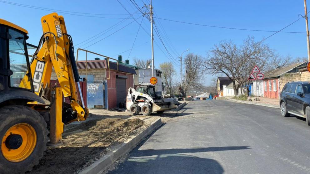500-метровый участок ливнёвки закончили на улице Кавалерийской в Ставрополе