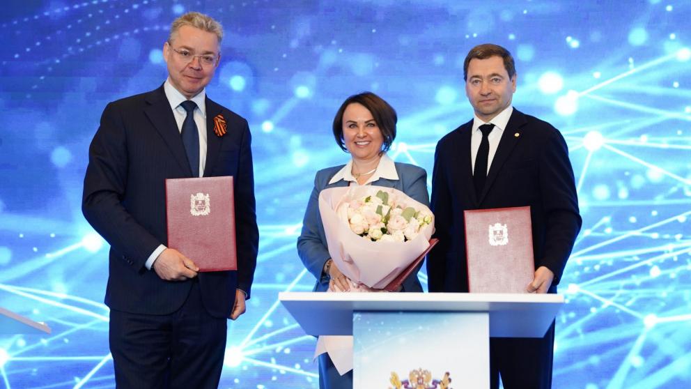 Губернатор Владимиров подписал соглашение о реконструкции Северного обхода Ставрополя и расширении Центра «Машук»