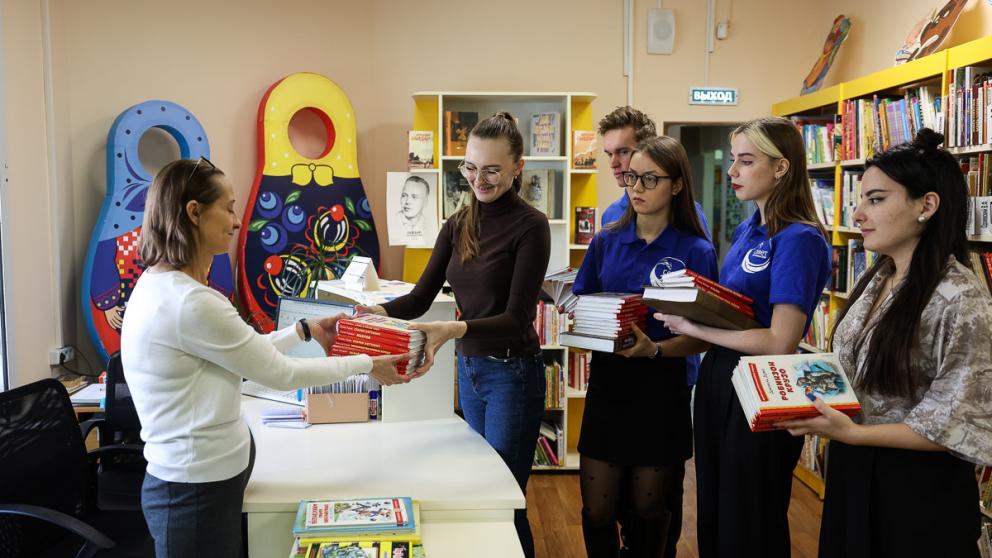 Акция книгодарения прошла в Северо-Кавказском федеральном университете