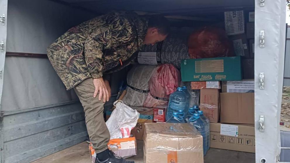 Жители Петровского округа доставили бойцам СВО полезный груз