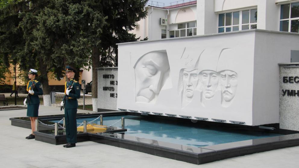 В селе Красногвардейского округа Ставрополья после реставрации открыли мемориал