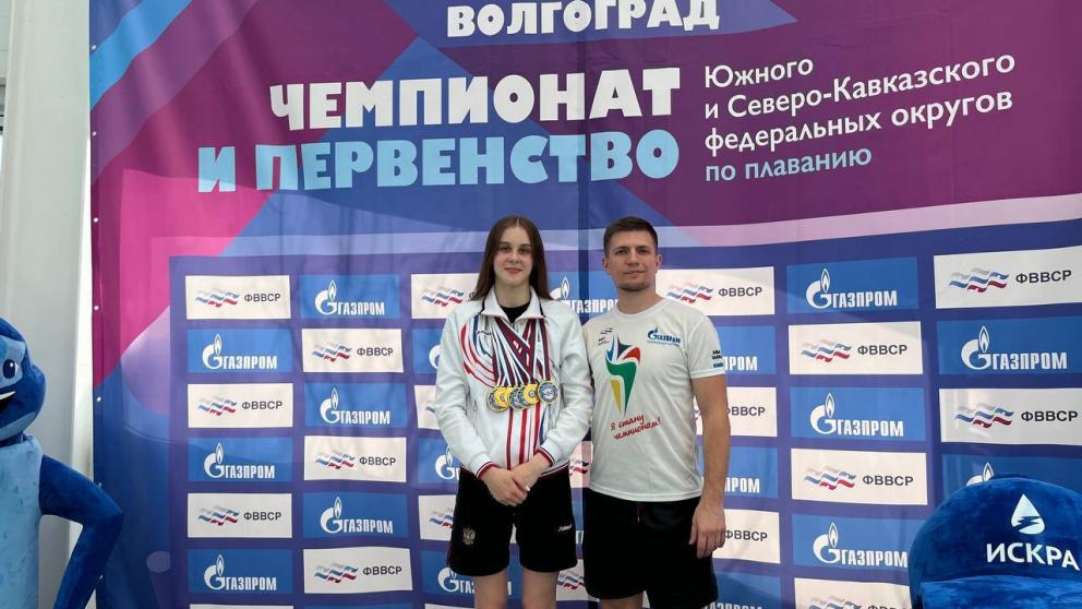 Новый юношеский рекорд России на дистанции 100 метров кролем установил пловец из Кисловодска