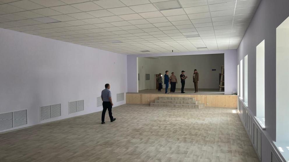 В хуторе Солёное Озеро на Ставрополье завершается ремонт Дома культуры