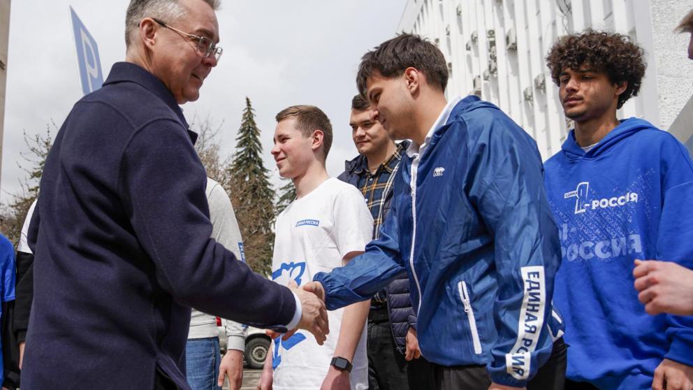 Губернатор Ставрополья принял участие в отправке гуманитарного конвоя в Дагестан