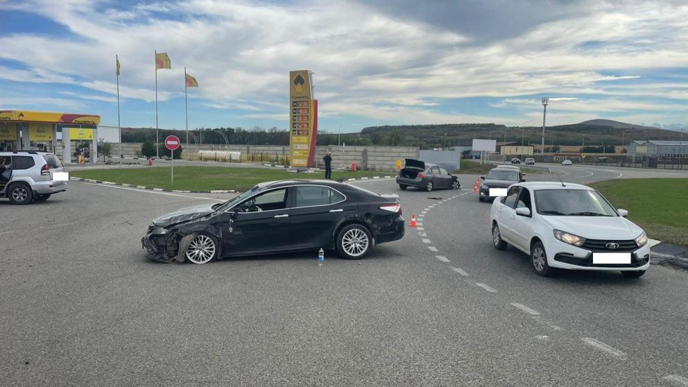 Житель республики получил травму позвоночника при ДТП на Ставрополье