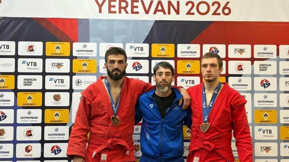 Ставропольские спортсмены стали бронзовыми призёрами Кубка мира по боевому самбо