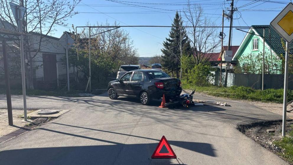 Подросток на мотоцикле пострадал в ДТП в Предгорном округе Ставрополья
