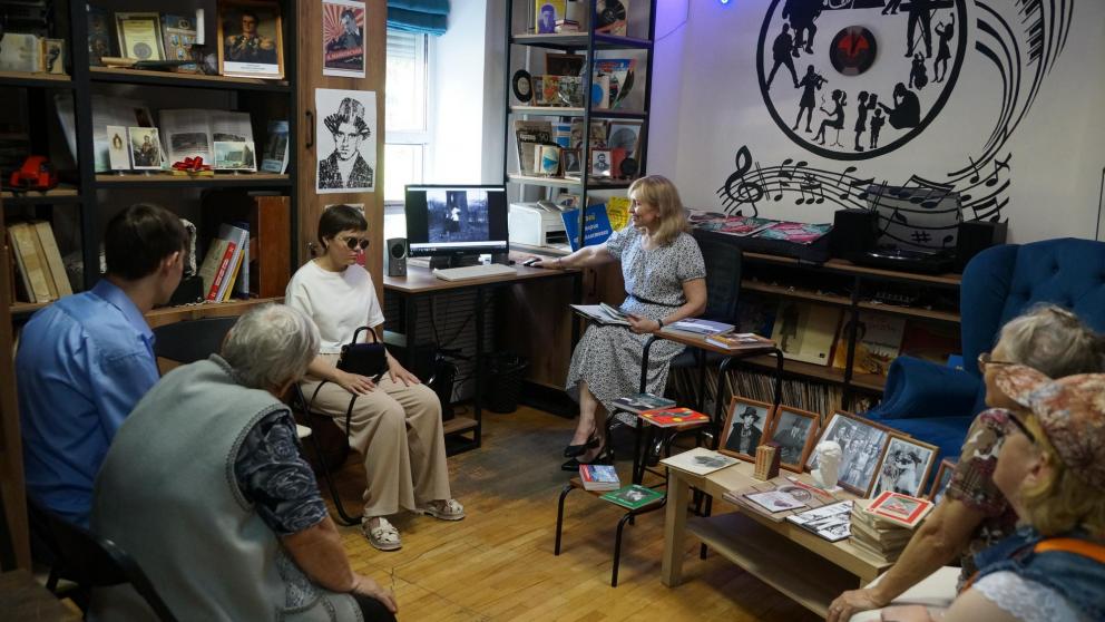 Библиотека в Ставрополе погрузила читателей в эпоху поэта Владимира Маяковского