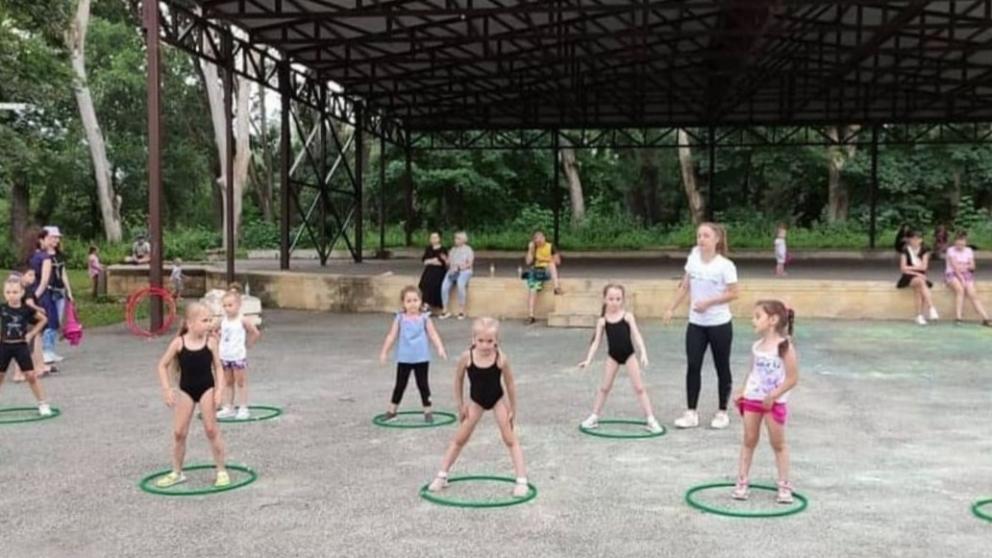 В Ессентуках спортсмены проводят тренировки на городском озере