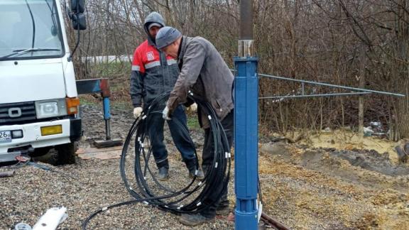В Предгорном округе завершается реконструкция артезианских скважин