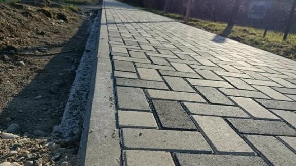 В селе Левокумском на Ставрополье благоустроят пешеходную зону на улице Гагарина