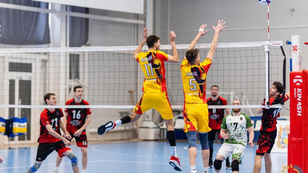 Волейболисты ставропольского «Колоса» добыли две победы в Абхазии