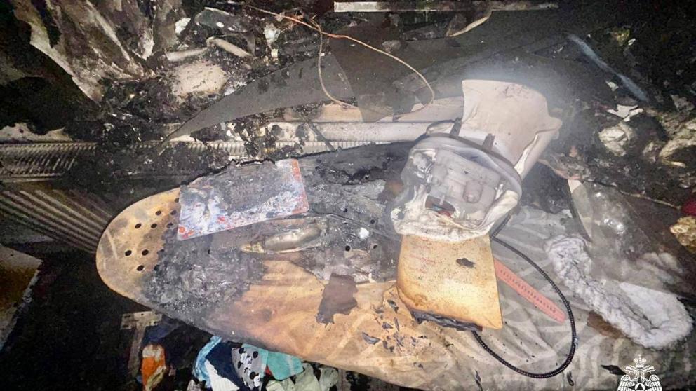 Двое детей пострадали в пожаре в Арзгирском округе Ставрополья