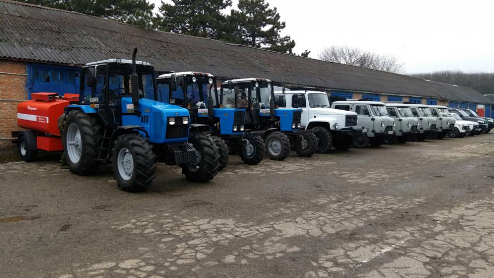 В лесхозах Ставрополья обновили парк техники
