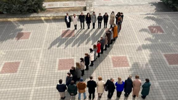 Акция в поддержку Вооружённых сил РФ прошла в Кисловодске