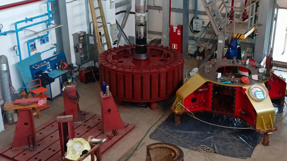 Плановый капремонт гидроагрегата начался на Егорлыкской ГЭС-2 на Ставрополье