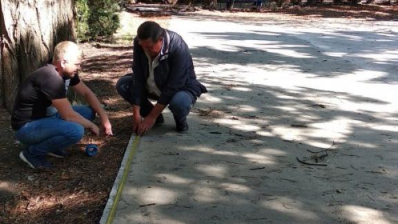 В спальном районе Ессентуков завершается благоустройство сквера