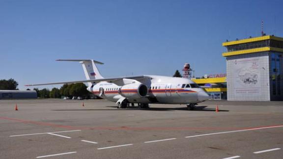 Спецборт МЧС России доставил тяжелобольную женщину из Ставрополя в Санкт-Петербург