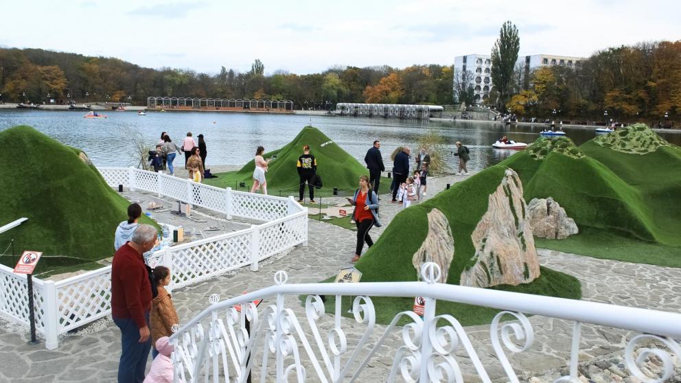 Световое шоу времён года будет проходить на озере «30’Ка» в Железноводске