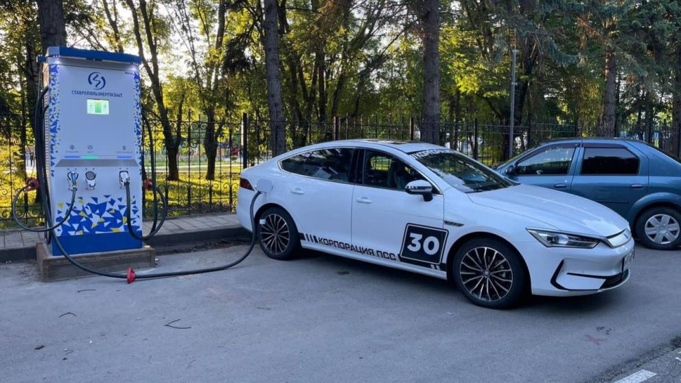 Вторую электрозаправку установят в Железноводске