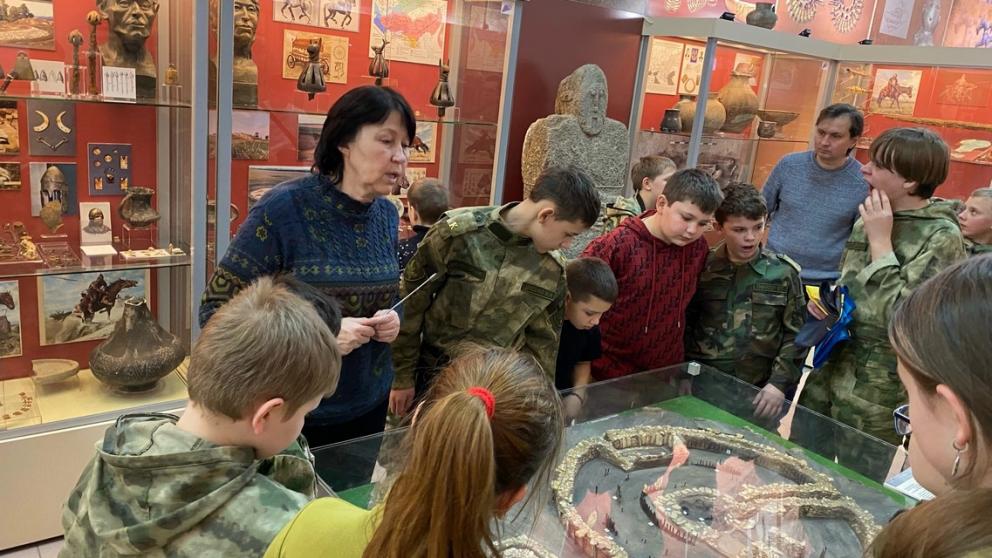Много интересного узнали в музее-заповеднике ребята из Минеральных Вод