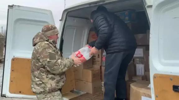 Из Ипатовского округа передали гуманитарный груз бойцам СВО