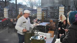 Рождественская каша и чай от МЧС в Ставрополе были доступны всем