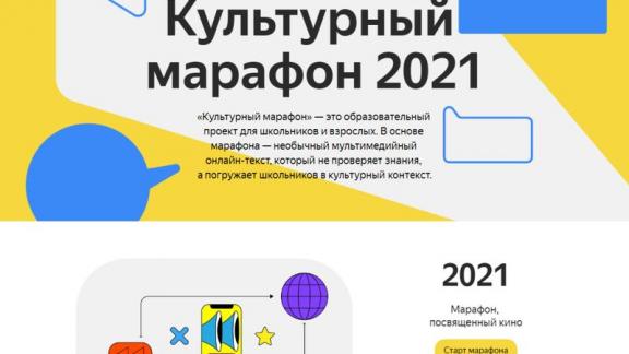 «Культурный марафон» для школьников посвятили 125-летию первого киносеанса в России