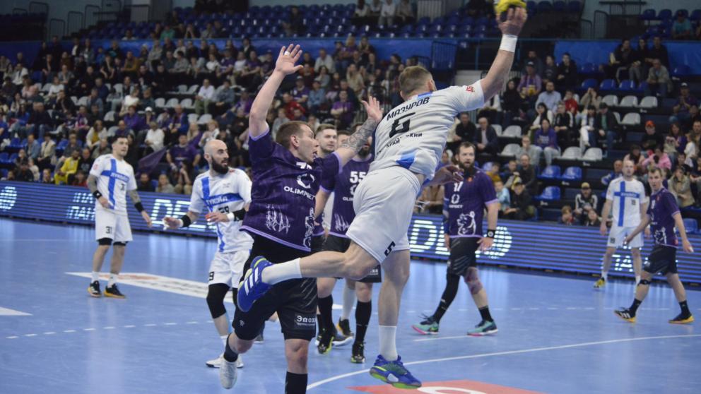 Гандболисты ставропольского «Виктора» уступили «Чеховским медведям»