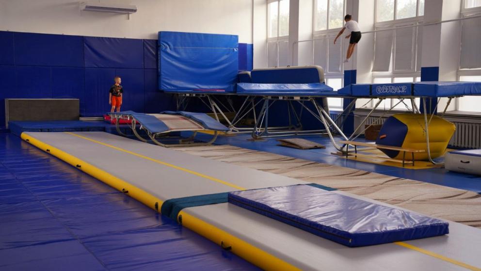 Детская спортшкола Арзгирского округа получила новое оборудование