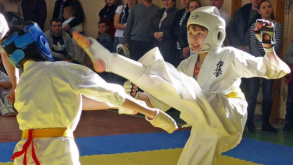 130 юных адептов каратэ-киокусинкай сразились на первенстве края в Кисловодске