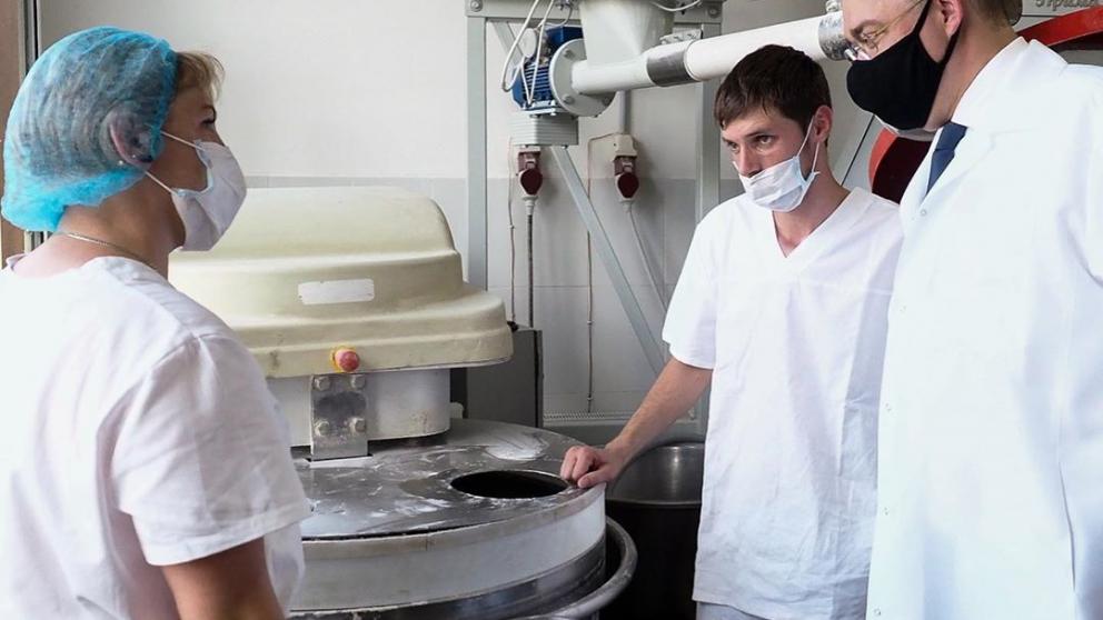 В Новоалександровске развивают новое хлебопекарное производство