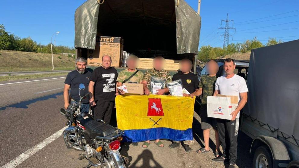 Очередной груз отправили землякам в зону СВО из Александровского округа