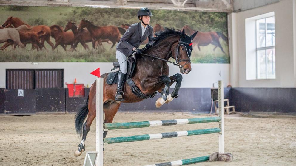 Ставропольские всадницы триумфально выступили на «Зимнем кубке»