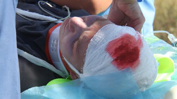 На въезде в Невинномысск в ДТП погиб велосипедист, трое человек получили серьезные травмы