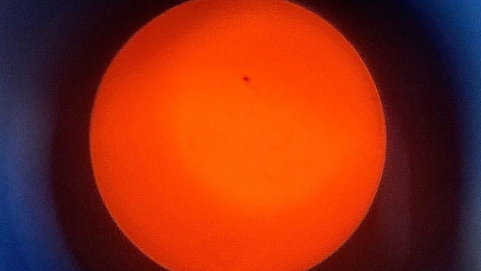 Пятигорчанин зафиксировал вспышку на Солнце