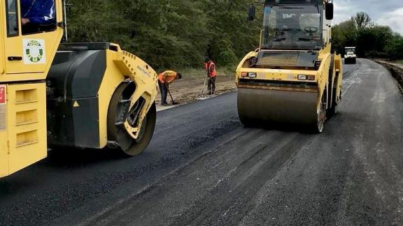В селе Русском на Ставрополье отремонтировали участок подъездной дороги