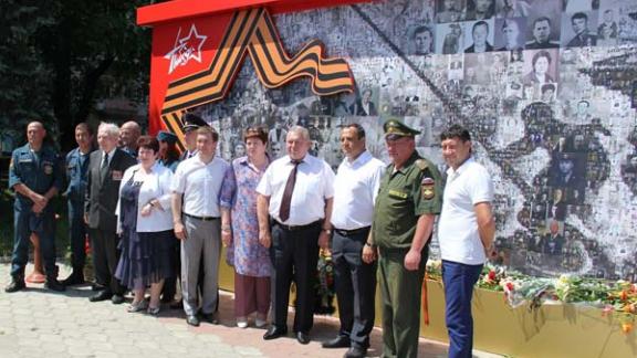 Мемориальное панно «Мы победили!» открыто в День памяти и скорби в Невинномысске