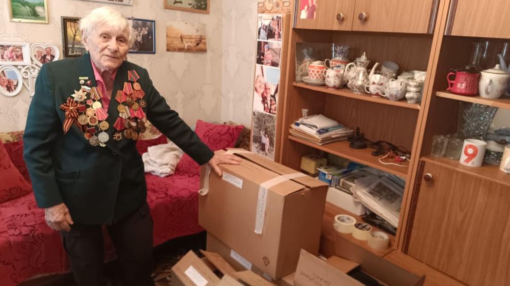 Ветеран ВОВ из Ставрополя организовала сбор помощи для бойцов спецоперации